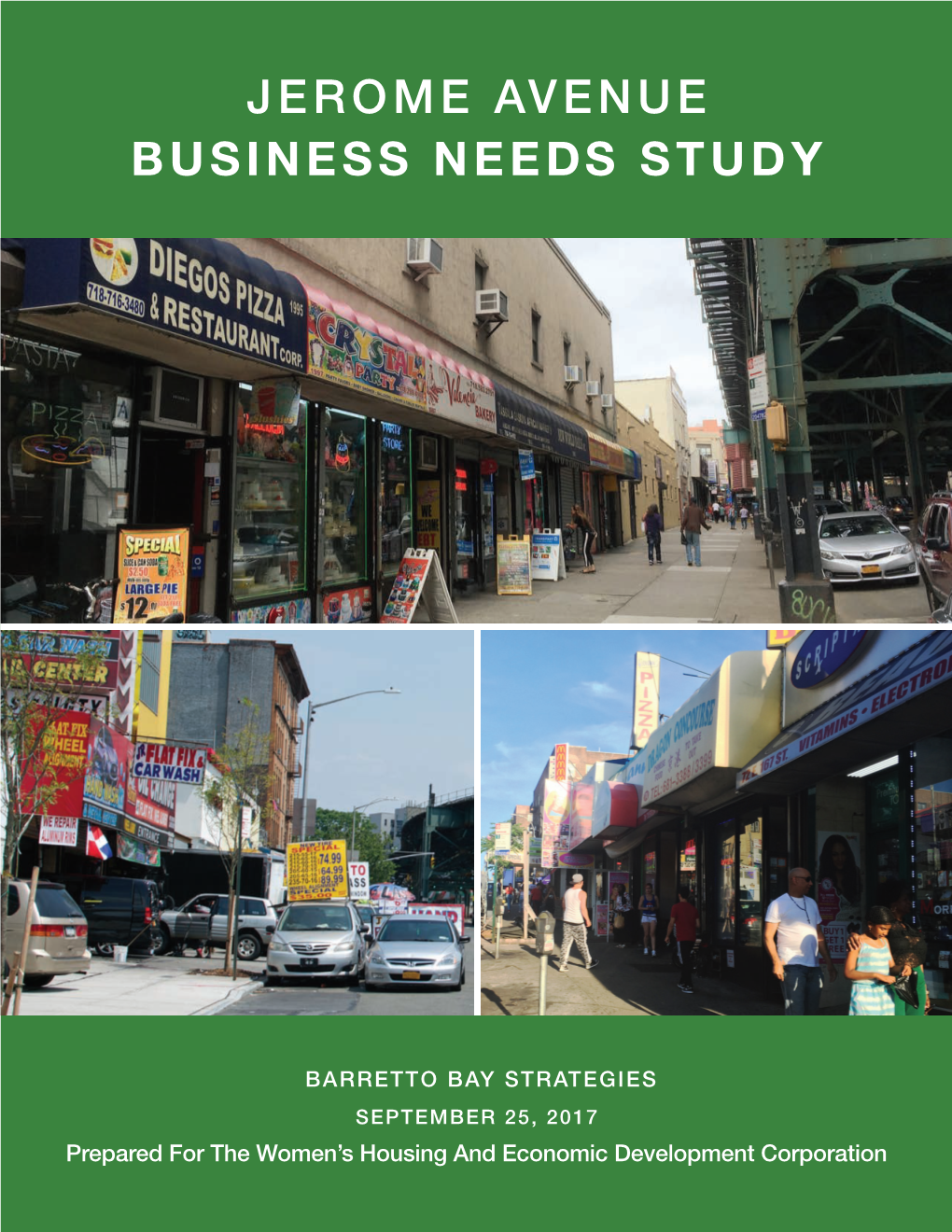 Jerome Avenue Business Needs Study