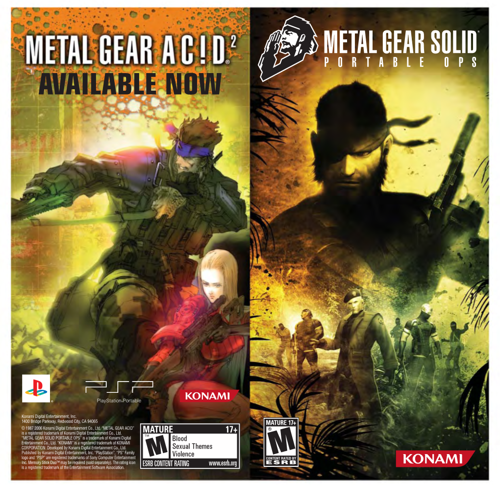 Metal Gear Solid: Portable Ops Plus (Deluxe Pack)