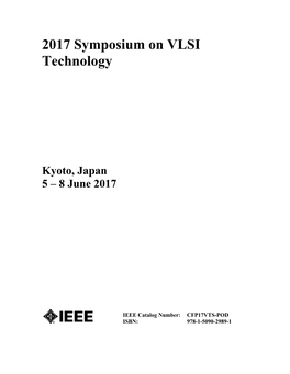 2017 Symposium on VLSI Technology