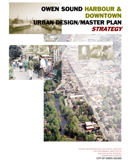 Harbour and Downtown Urban Design/Master Plan Strategy