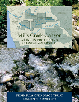 SUMMER 1999 POST’S LATEST CAMPAIGN ACQUISITION: Mills Creek Canyon