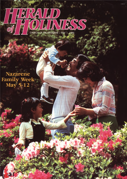 HERALD of HOLINESS (USPS 241 -440) Is Published Semimonthly by NAZARENE PUBLISHING HOUSE, 2923 TROOST AVE., KANSAS CITY, MO 64109