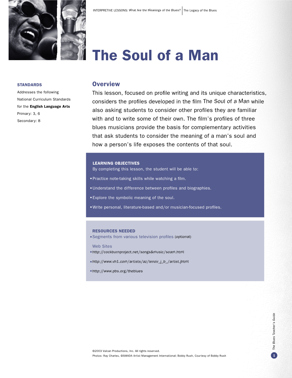 The Soul of a Man