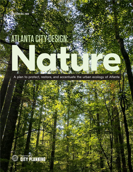 Atlanta City Design: Nature Letter from the Commissioner