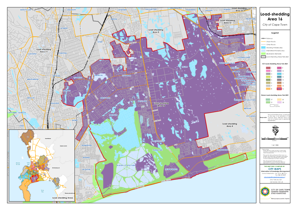 Load-Shedding Area 16 N A