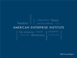Freedom National Defense Culture AMERICAN ENTERPRISE INSTITUTE Free Open Education Research Prosperity