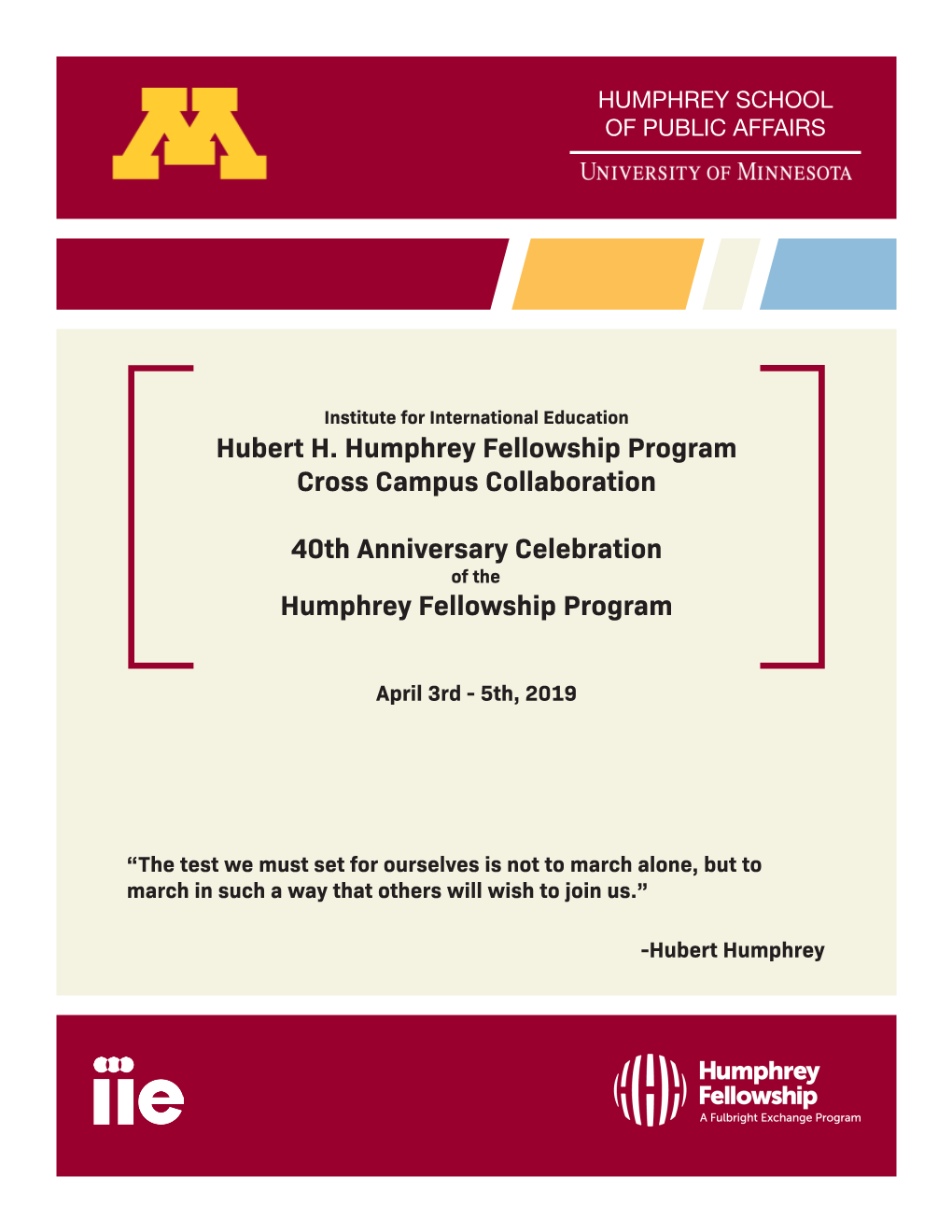 Hubert H. Humphrey Fellowship Program Cross Campus Collaboration