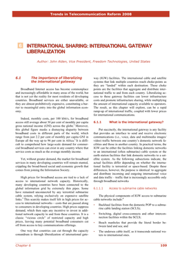 International Gateway Liberalization – Singapore’S Experience, ITU GSR Discussion Paper, February 2008, P