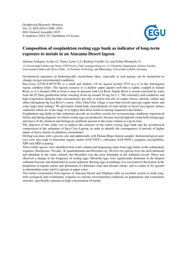 Composition of Zooplankton Resting Eggs Bank As Indicator of Long-Term Exposure to Metals in an Atacama Desert Lagoon