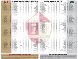 New York Jets San Francisco 49Ers