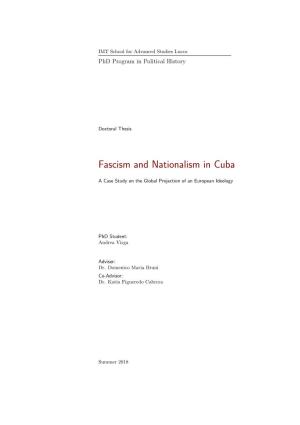 Fascism and Nationalism in Cuba