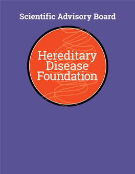 Hereditary Disease Foundation H Re Edit Yra F H Nu I of Id Reh Adn Seai Edit Noita Ase Yrta N Y F Nuo and Noita N