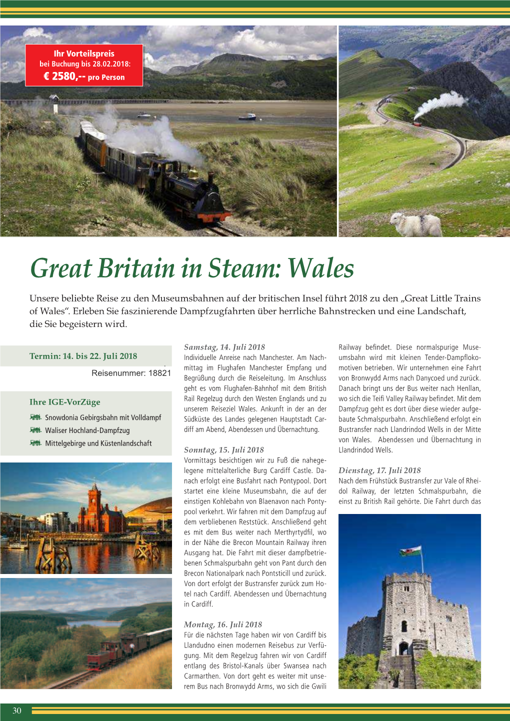 Great Britain in Steam: Wales