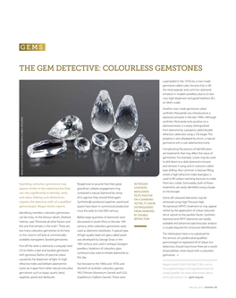 Colourless Gemstones