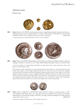 Ancient Coins Greek Coins