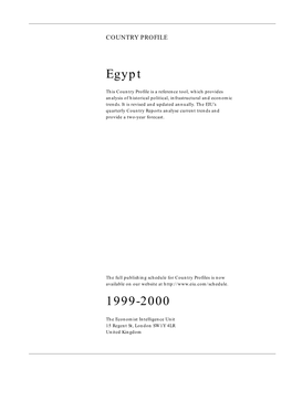 Egypt 1999-2000