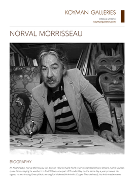 Norval Morrisseau