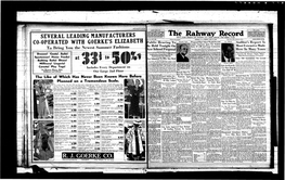 Rahway Record Ord H a Productive Advertising Medium