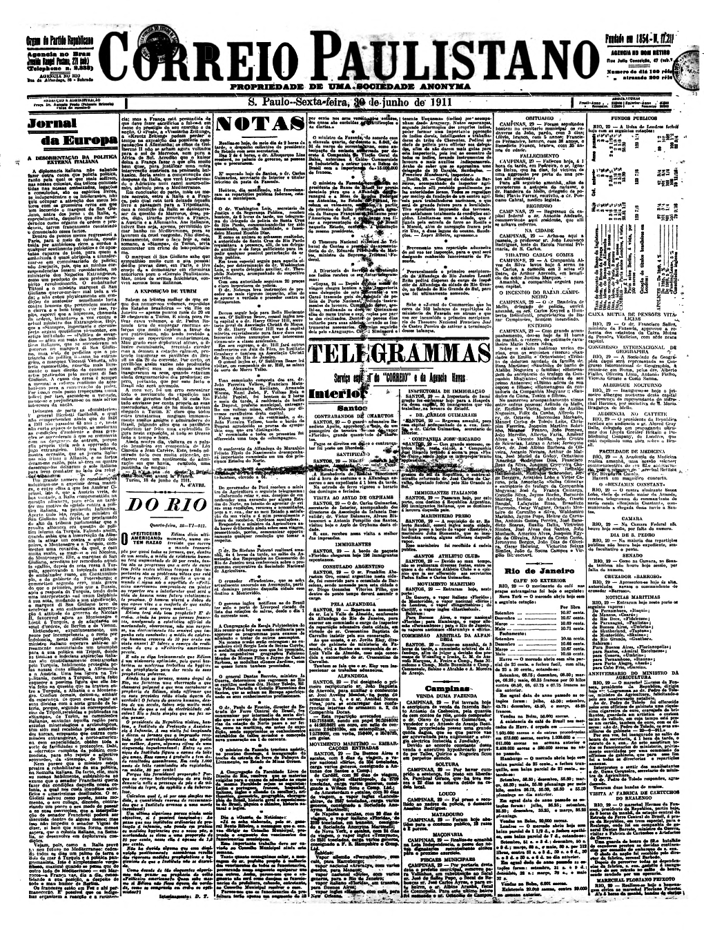 Telligrammás Teria Commcttido, Exereito Mais Livro- Isitor, Oni Companhia Do Sr