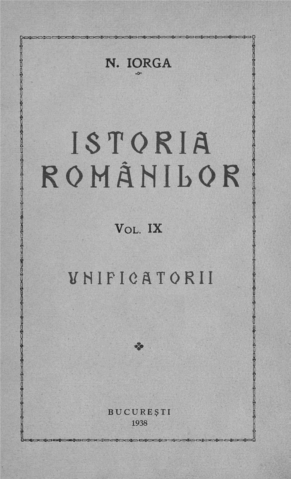 Istoria Romanieor