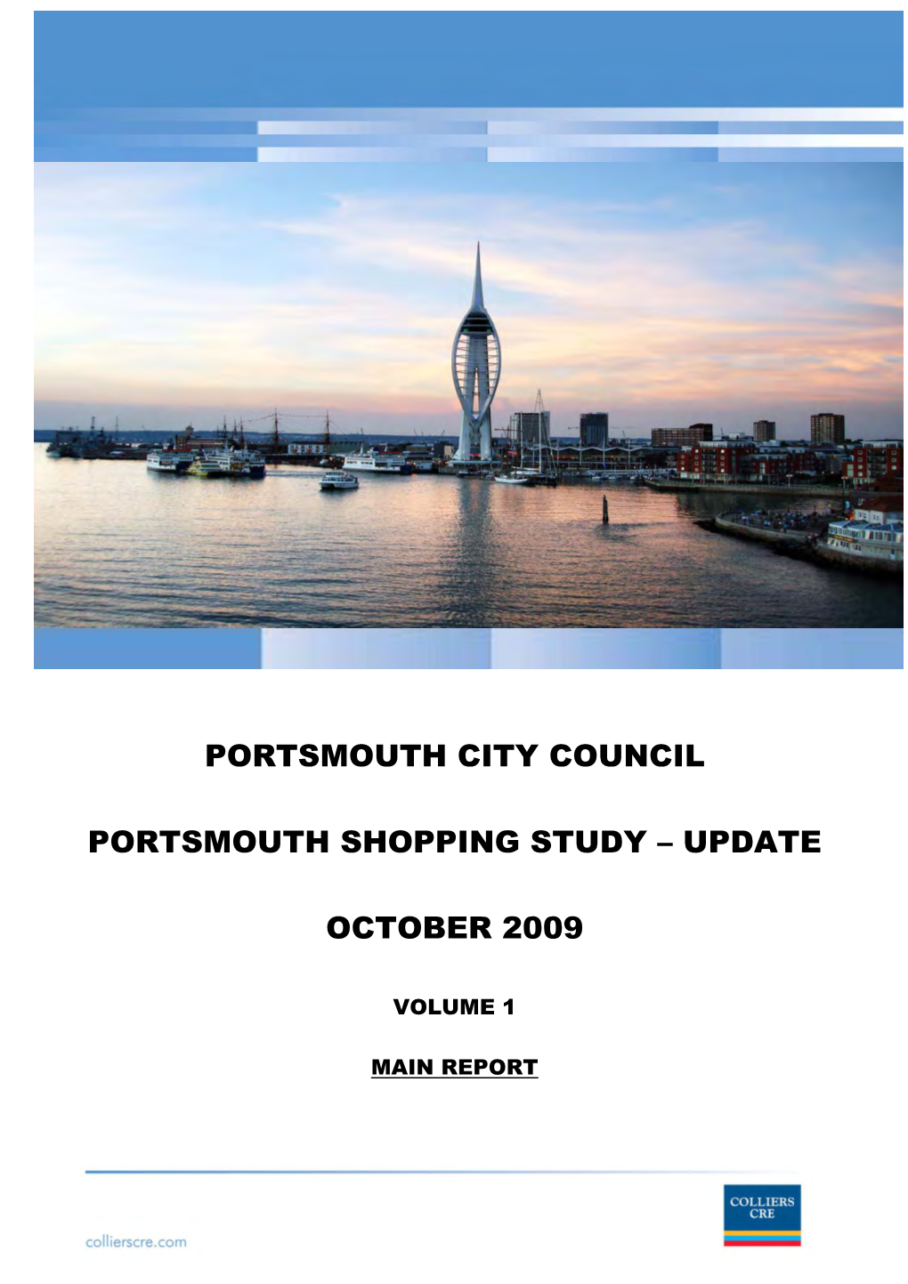 Portsmouth Shopping Study 2009 Update