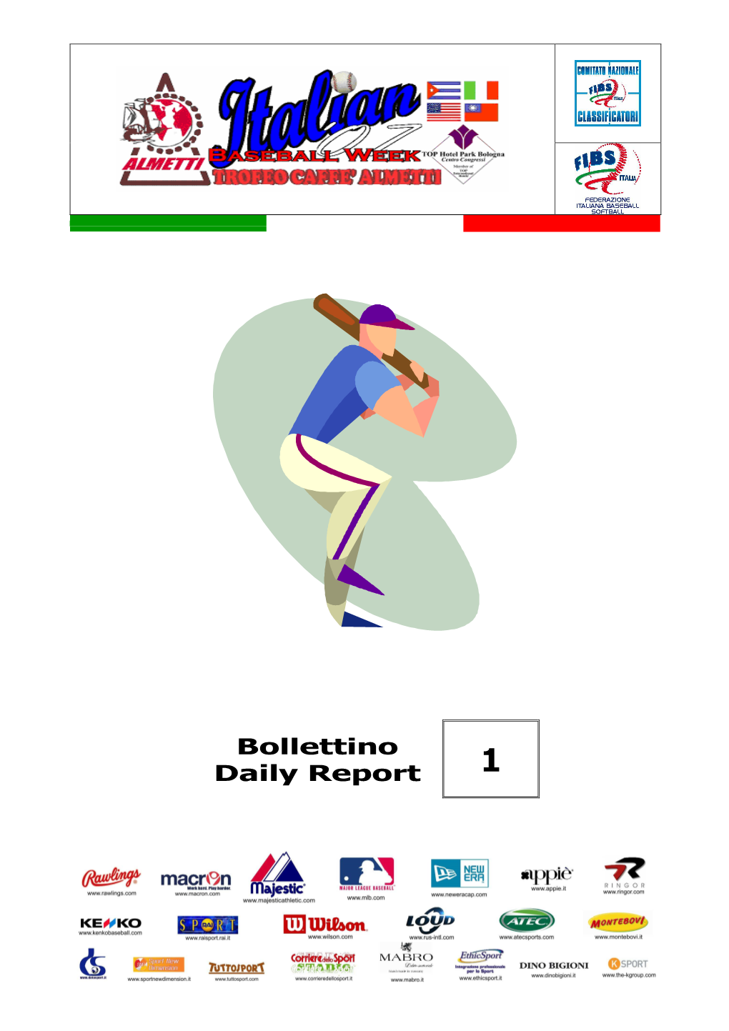 Bollettino Daily Report 1