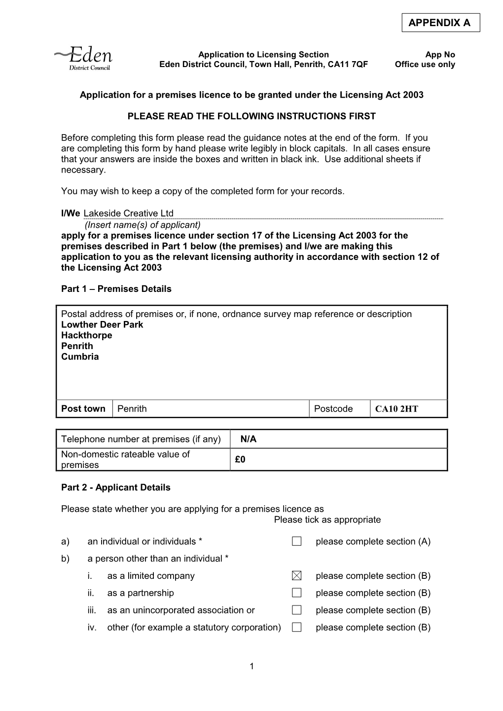 Licensing Committee Agenda 14 January 2015