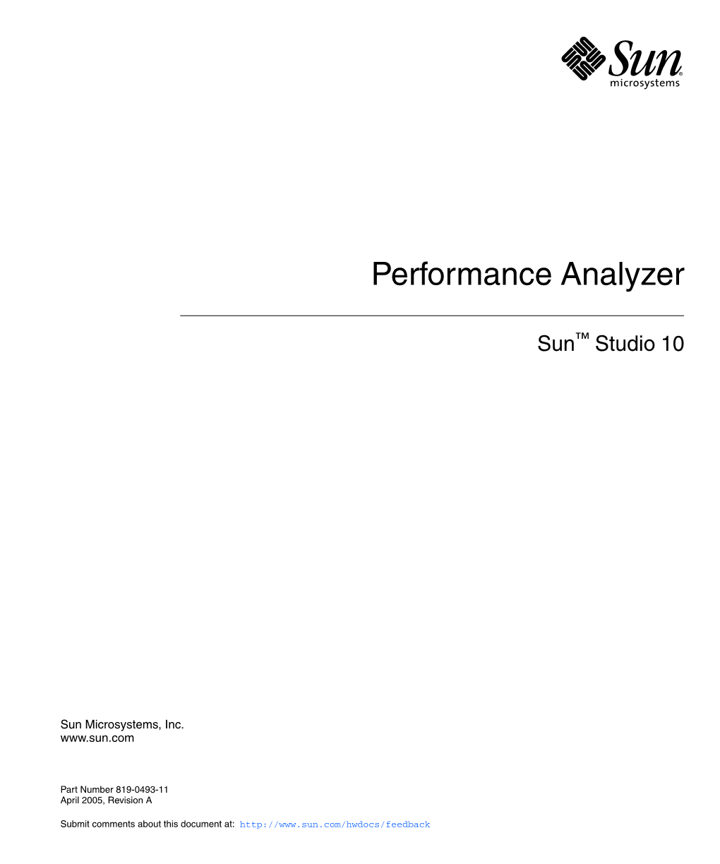 Performance Analyzer