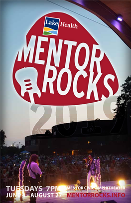 Proudly Supports Mentor Rocks