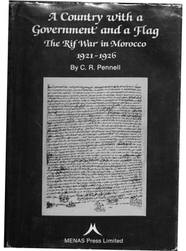A Country with a Government and a Flag: the Rif War in Morocco 1921