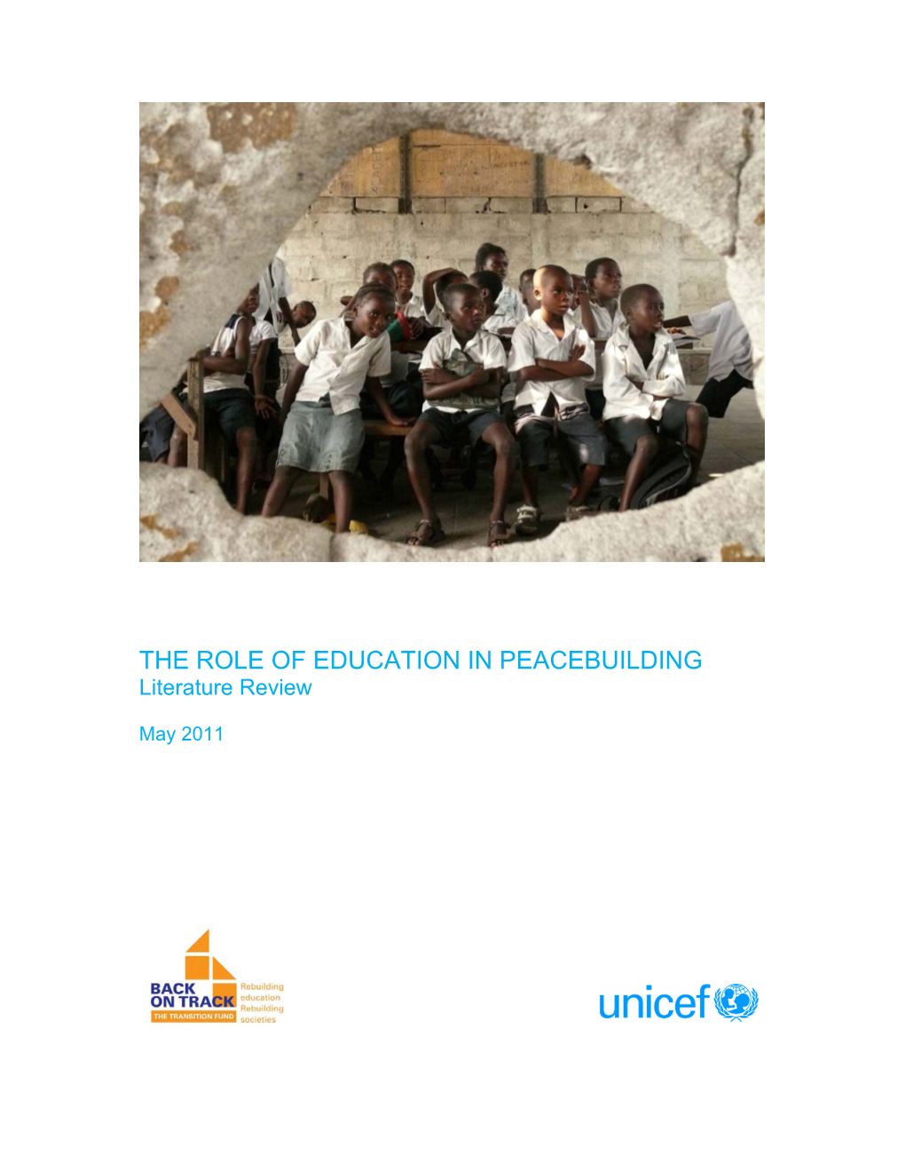 The Role of Education in Peacebuilding: Literature Review