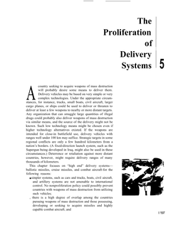 The Proliferation of Delivery Systems 1199