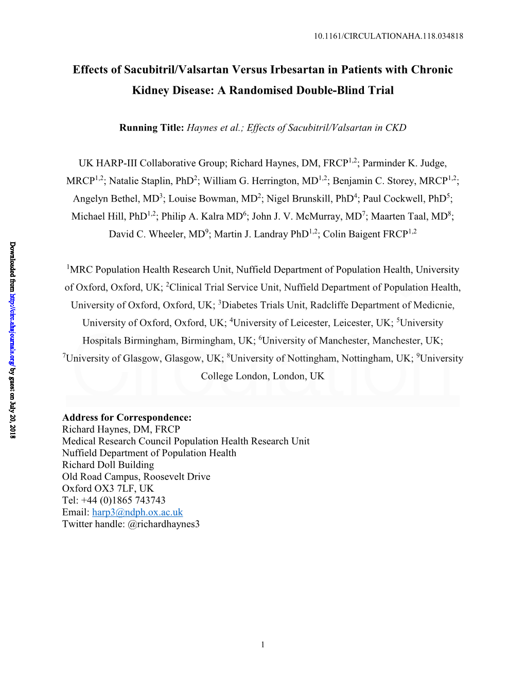 Effects of Sacubitril/Valsartan Versus Irbesartan in Patients with Chronic Kidney Disease: a Randomised Double-Blind Trial