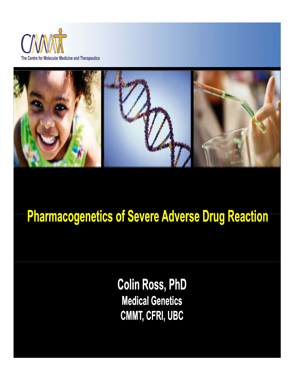 Pharmacogenetics Pharmacogenetics of Severe Adverse Drug Reaction