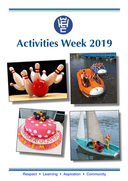 Activities Week 2019