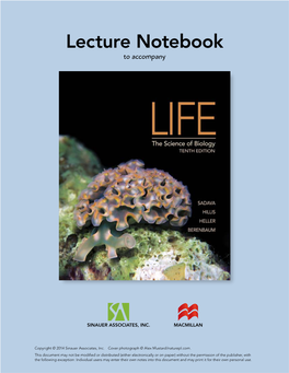 Life: the Science of Biology