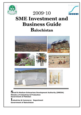 2009-10 SME Investment and Business Guide Balochistan