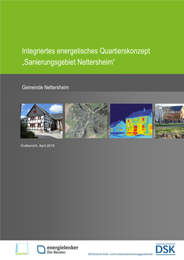 Integriertes Energetisches Quartierskonzept „Sanierungsgebiet Nettersheim“