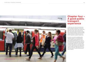 Chapter Four – a Good Public Transport Experience