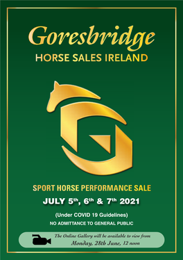 Sport Horse Catalogue