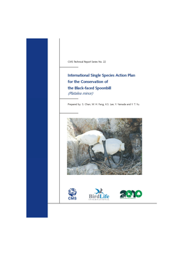 Action Plan for the Conservation of Black-Faced Spoonbills