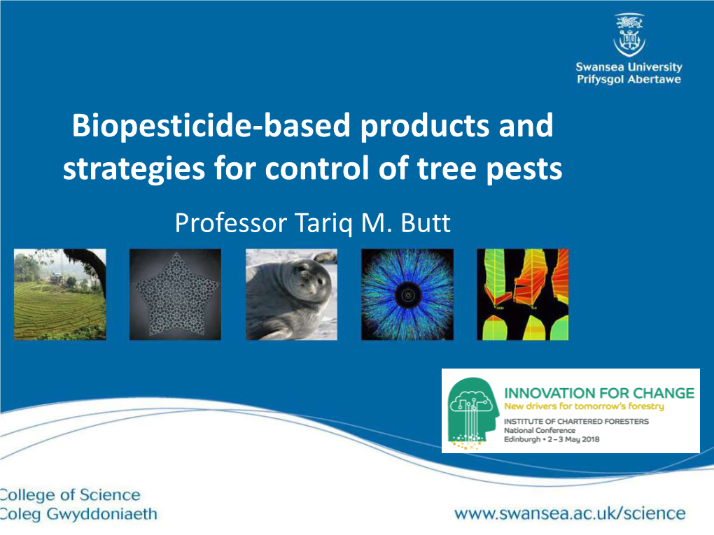 Biological Pest Control of Insect Pests That Threaten Tree Health (BIPESCO)