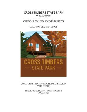 Cross Timbers State Park Annual Report