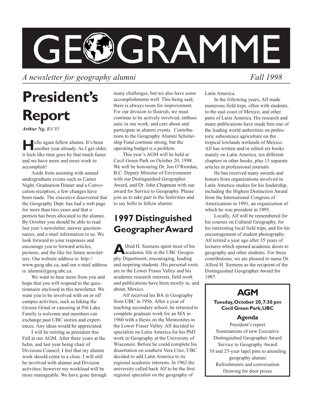 Geogramme 1998 Get App