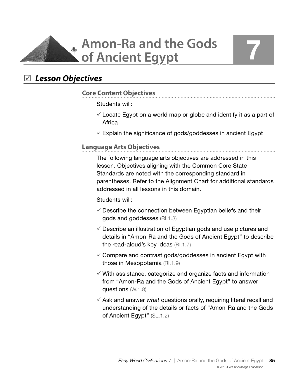 Amon-Ra and the Gods of Ancient Egypt