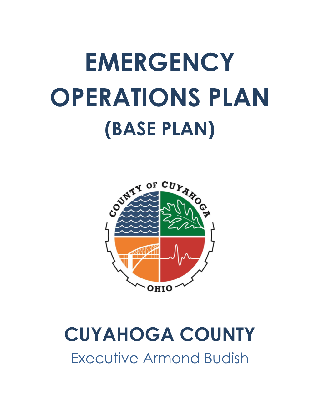 Emergency Operations Plan (Base Plan) - DocsLib