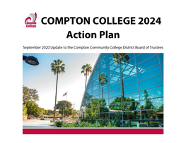 COMPTON COLLEGE 2024 Action Plan