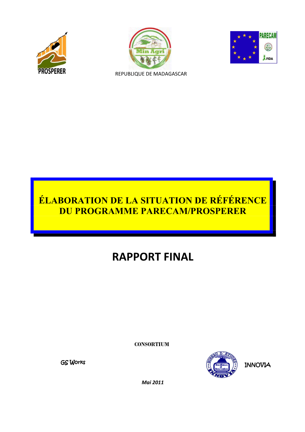 Rapport Parecam Prosperer