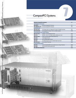 Compactpci Systems 7