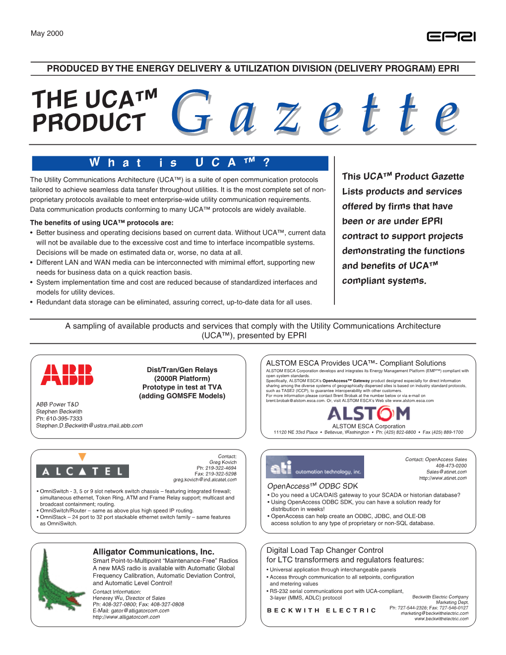 Product Gazette